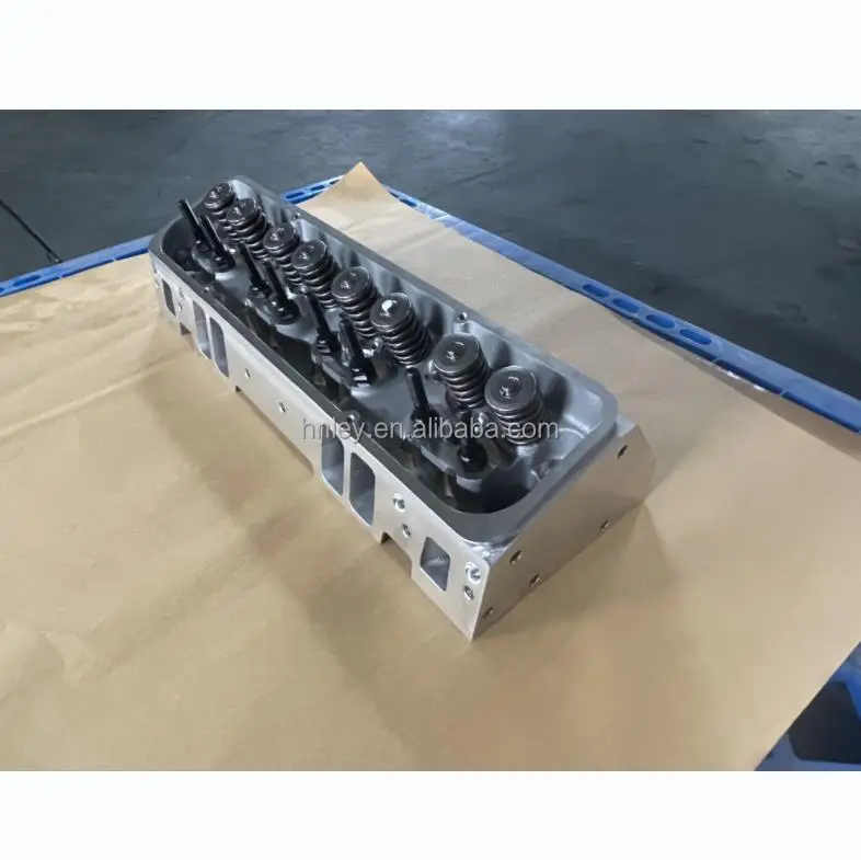 V8 Aluminum Cylinder Head Assembly Auto Parts Small Block SBC GM350 Aluminum Complete Cylinder Head For Chevy CHEVROLET 350 V8