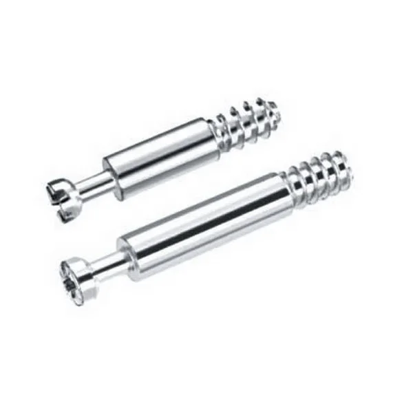 Factory Wholesale Zinc Alloy and Nylon Connecting Fitting Furniture Hardware Furniture Screw