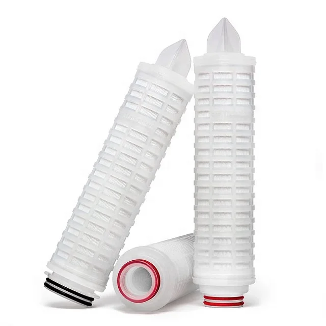 High Throughput 30'20' 10um 20um Glass Fiber GF Membrane Filter Cartridge for Compressed Gas Particle Removal