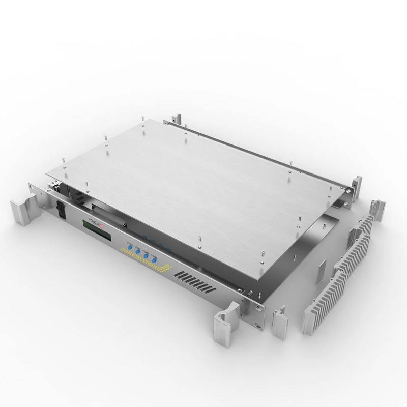 YONGU-Aluminum enclosure case 1U rack mount enclosure side plate chassis for electronic equipment modular design