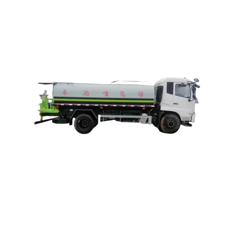 DongFeng Cummins 180 л.с. 10-12 кубических метров коробка передач 8 градусов WuHanSteel Mn-стальной водовоз для полива растений стремительных дорог