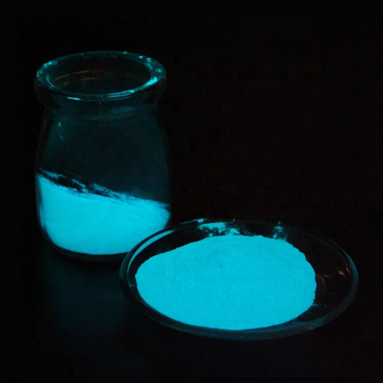 Colored 13 pigmento de pintura automotris blue strontium aluminate powder UV absorb glow powder pigment