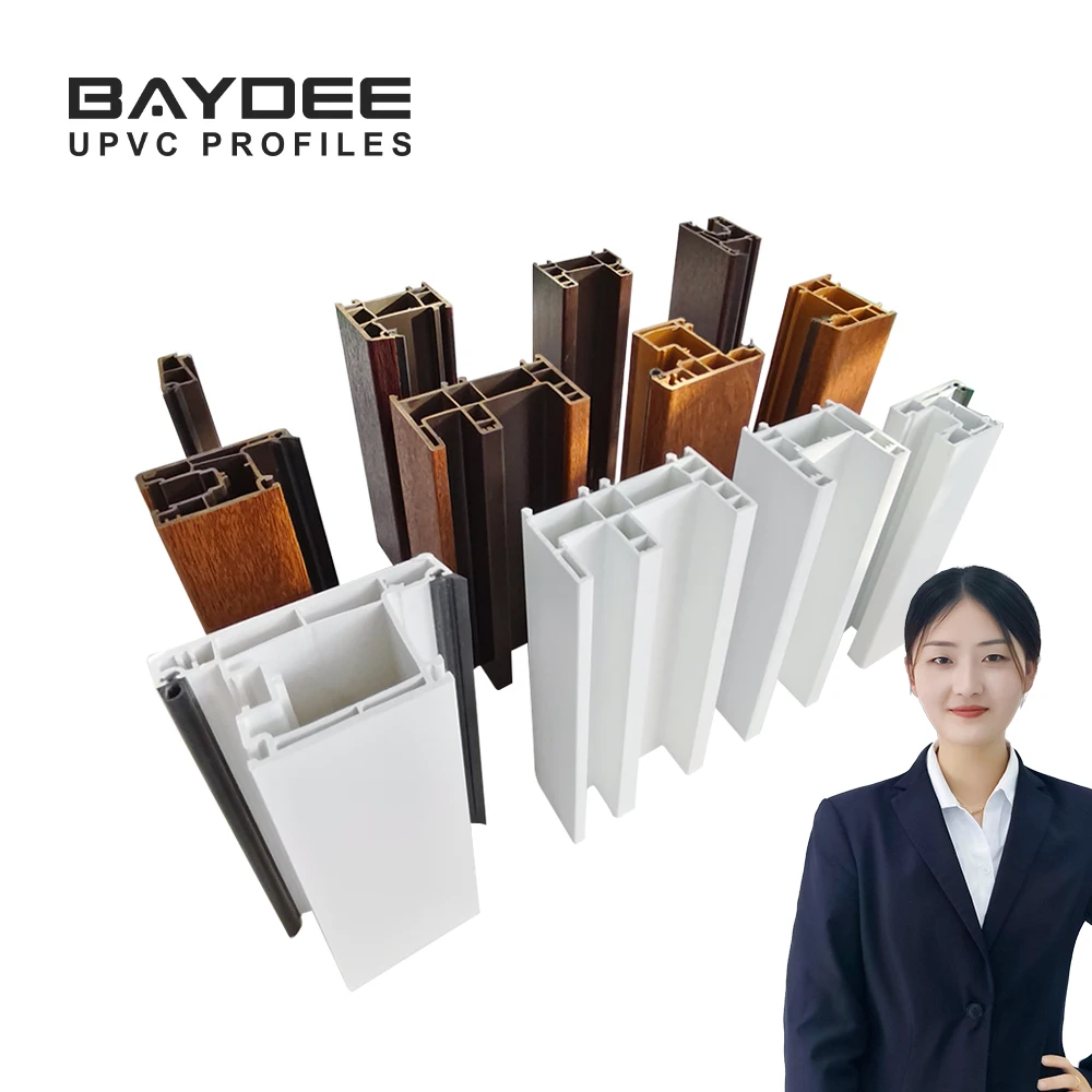 2024 ISO CE PVC window profile window plastic profile