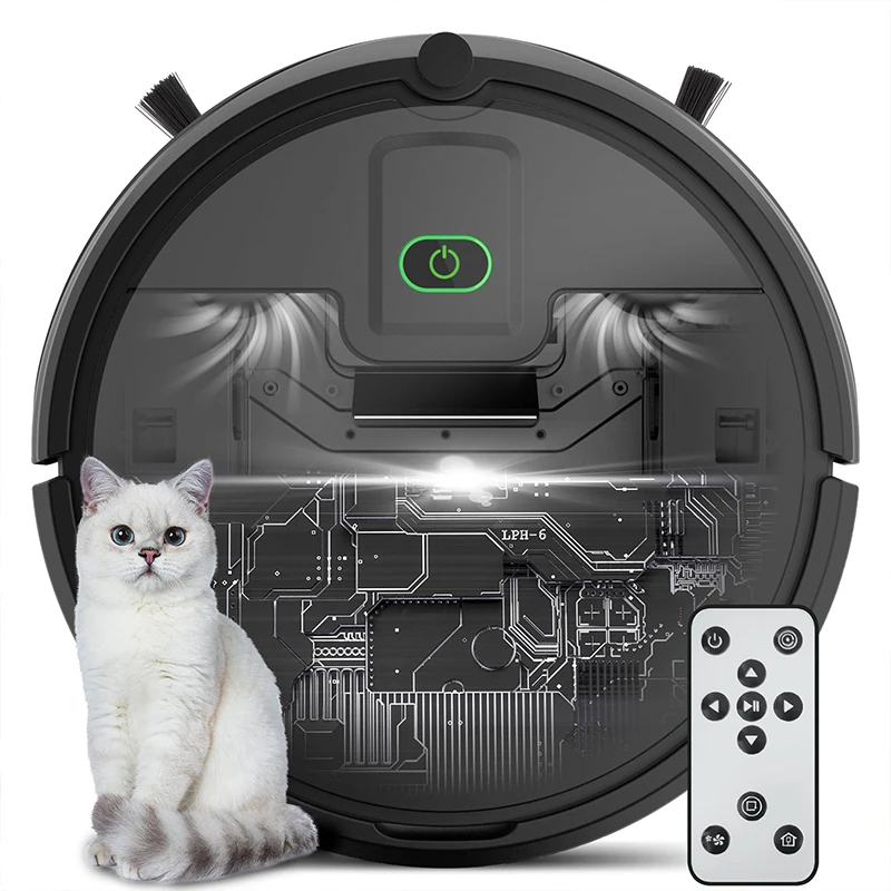 Auto Robotic Dust House Smart Self Cleaning robot vacuum cleaner for Hard Floor