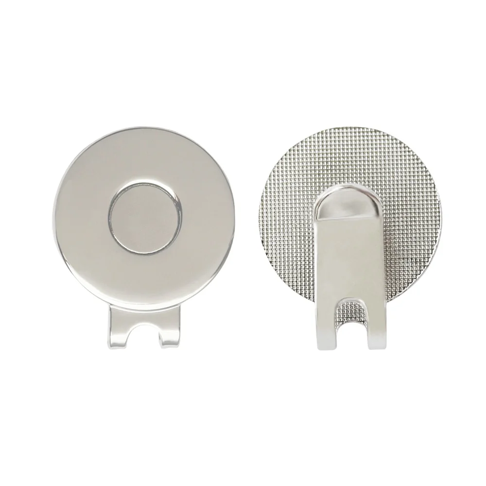 Wholesale Plain Stock Golf Accessories Blank Magnetic Golf Hat Clip for Ball Marker