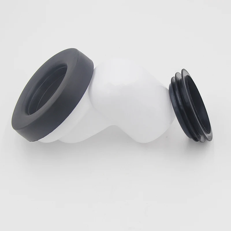 Bathroom Toilet WC Pan Connector Rubber Gasket Seal Toilet offset Connector Rubber Gasket