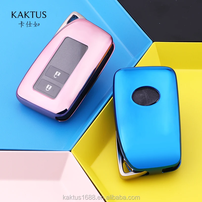 For LEXUS car key shell ES200 RX200T IS CT GS NX200 RX300 LX Car Key Case TPU protect Cover