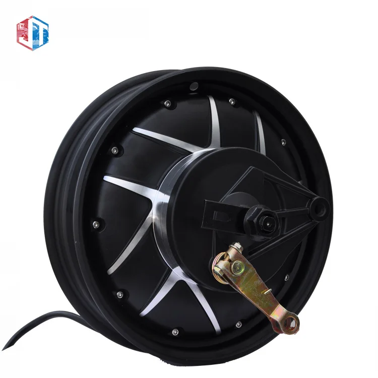 YM MOTOR 72V 1500 Watt Powerful Two Wheels Motorcycle Brushless 10 inch electric scooter hub motor