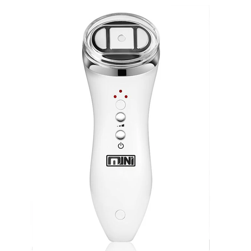 
Portable MINI HIFU Face Wrinkle Remove Device Carving V HIFU RF LED Lift Face Machine Use for Home Office Beauty Salon 
