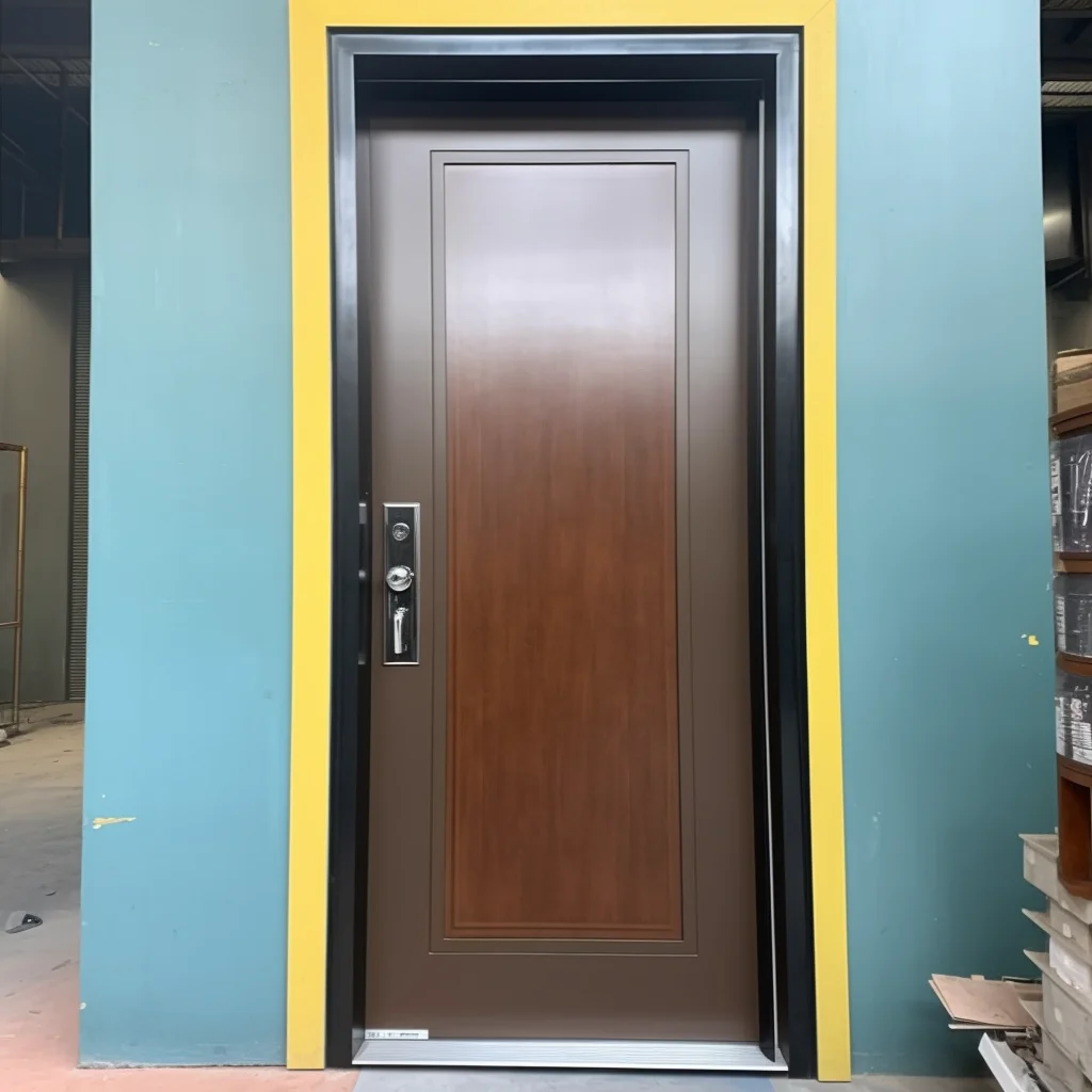 Exterior Secure Metal Door for Homes Entrance with Steel Gate for House New Modern Italy Design Cheap Price Steel Security Doors