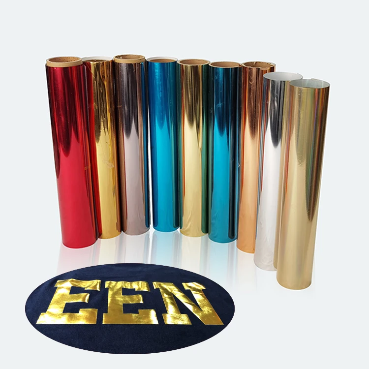 Factory Directly Price Foil Finish Super Elastic and Thin Easy Vinyl Weeding Soft Metallic Flex Heat Transfer Vinyl