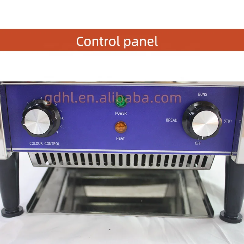 Restaurant Hotel Commercial Toaster And Bread Machine Electric Automatic Bread Conveyor Belt Toaster