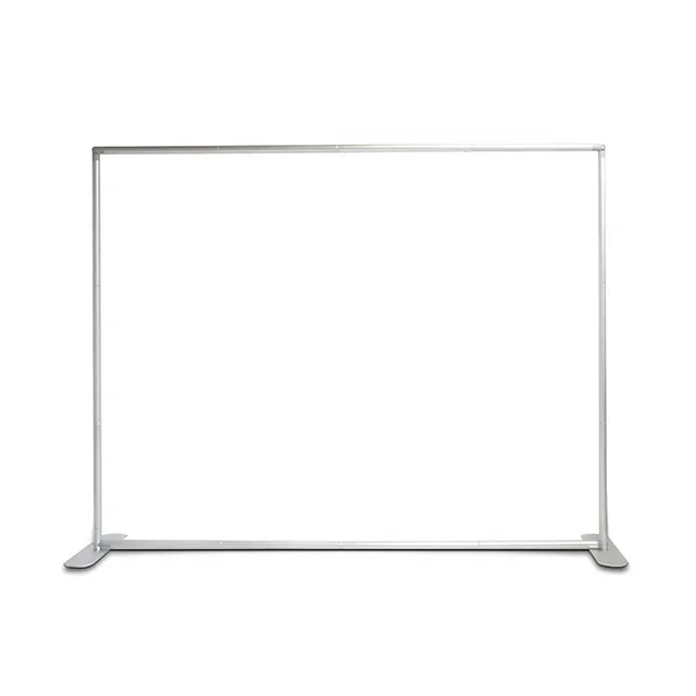 20 ft stretch sleeve  Exhibition Portable Aluminum Alloy Frame Tension Fabric Display  with Big feet Base