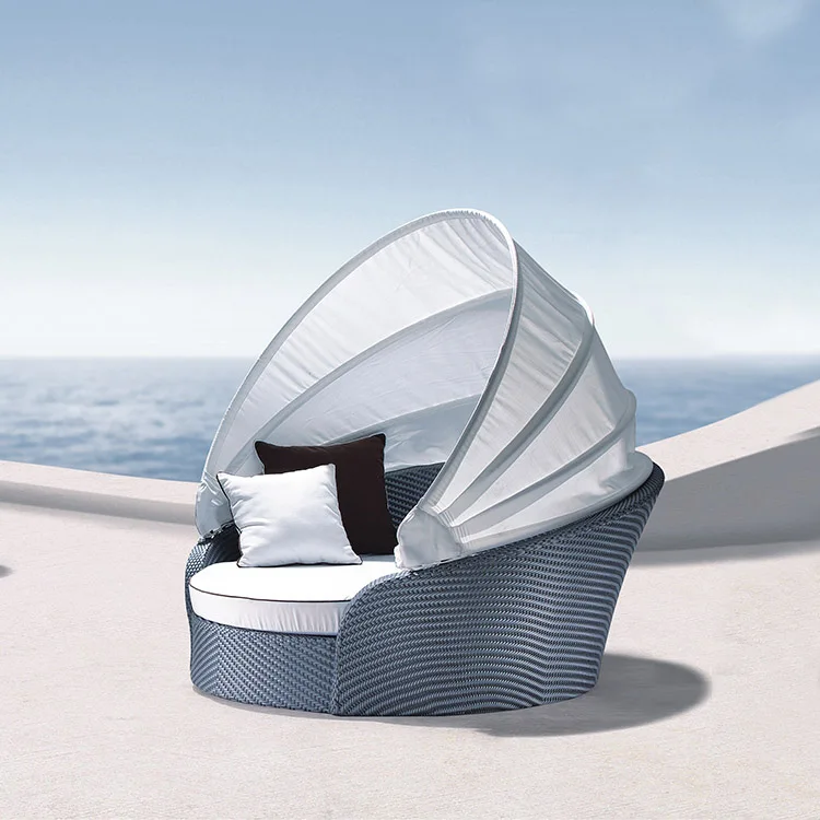 Уличная мебель Mr Dream, ротанговый круглый лежачий тент