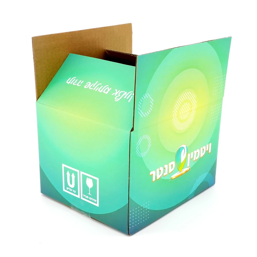 Custom Large Folding Kraft Packaging Box Moving Mailing Corrugated Cardboard Carton White Shipping Box for Small Business