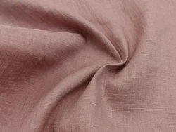MIZUDA TEXTILE Woven 100% Linen Fabric 17*17 52*54 DYED Airo Washing Custom Free Sample