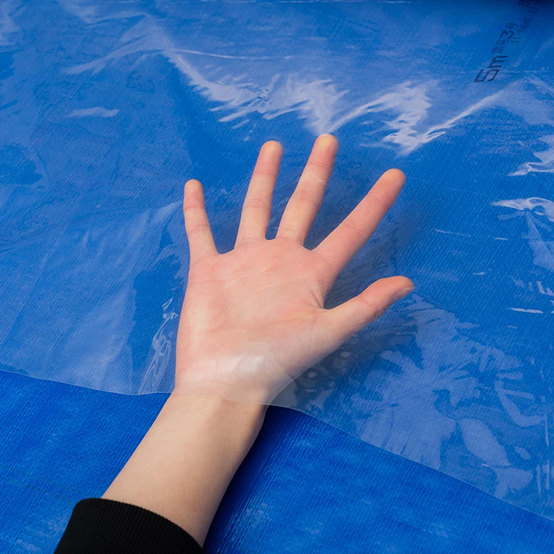 High Quality 200 Micron UV Resistant Clear Plastic Greenhouse Film Large UV Plastic for Greenhouses and Plastic Sheds