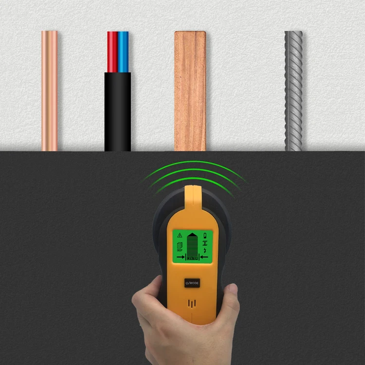 Wall Stud Detector, Metal and AC Live Wire Detector TH250 Center Finding