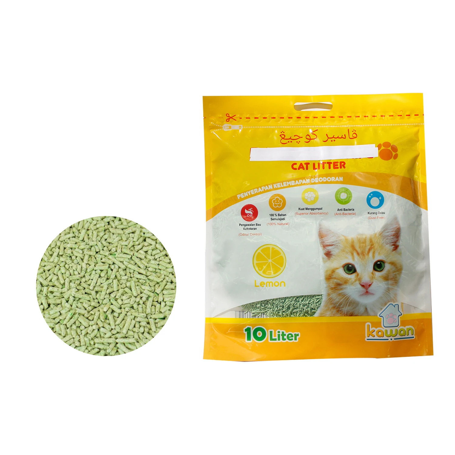 Custom Wholesale Buy Premium Bulk 6L Tofu Cat Litter Sand Oem