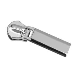 Hot Sale No.5 Metal Bag Pulling Blank Long Plate Handbags Backpacks Luggage Metal Zipper Slider Puller