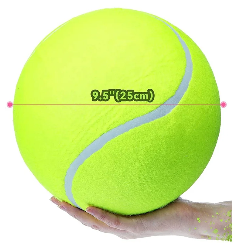 Factory Wholesaler Custom Inflatable 9.5inch Big Giant Jumbo Tennis Ball