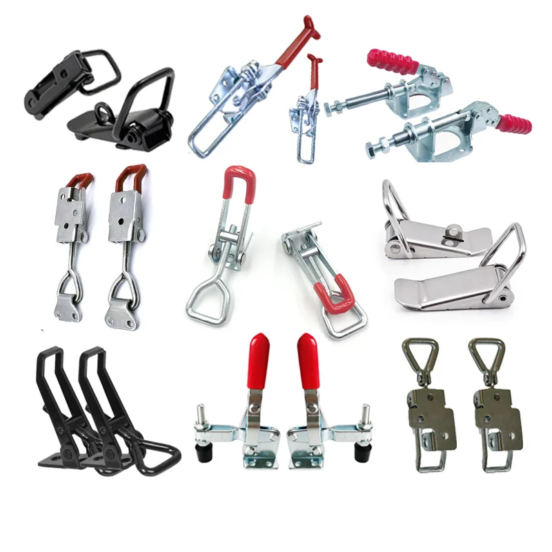 304C 304E 304H Stainless,  Steel Spring Loaded Toggle Clip Adjustable Toggle Catch Clamp Lock Hasp Tool handle toggle clamps/