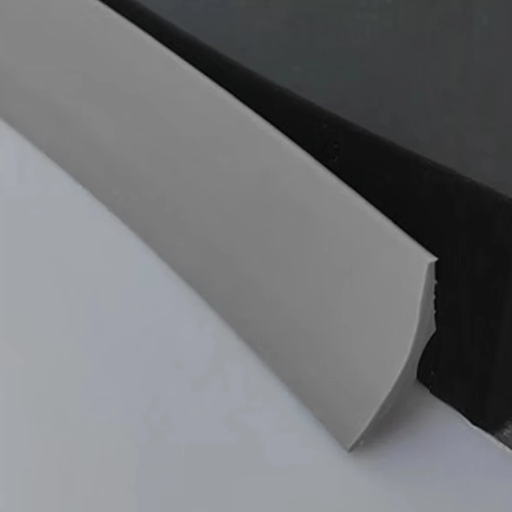 Flexible Full Cove Former PVC rubber Skirting Trim vinyl cove base