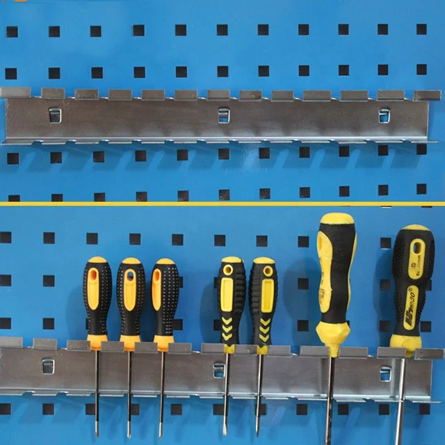 Нержавеющая Металлическая Витрина pegboard Крючки для