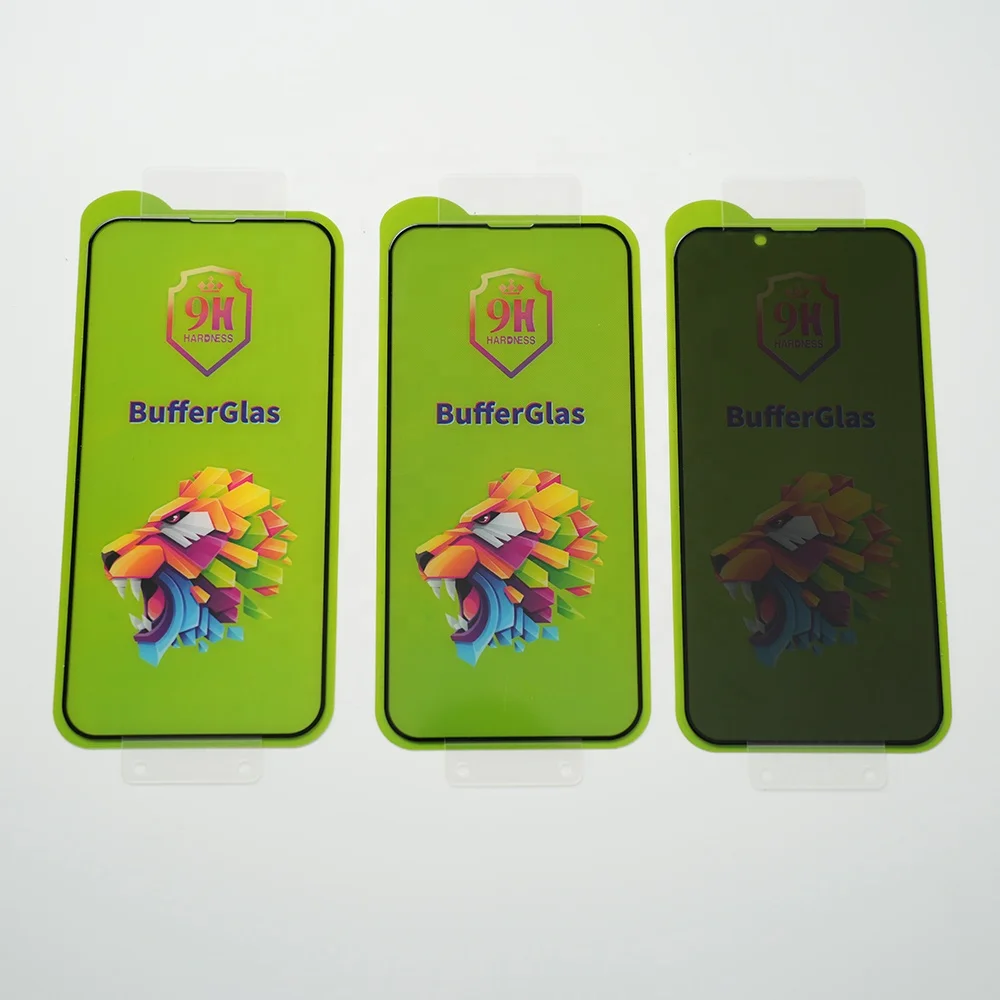 Eye Protection 9H Tempered Glass for Iphone 11 12 13 14 Anti Blue Light Buffer Glass Screen Protector