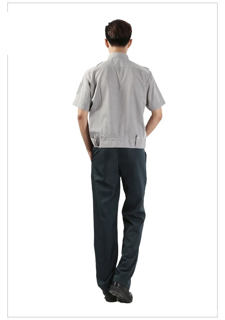 Private Security Guard Uniform Tactical Grey Security Uniform