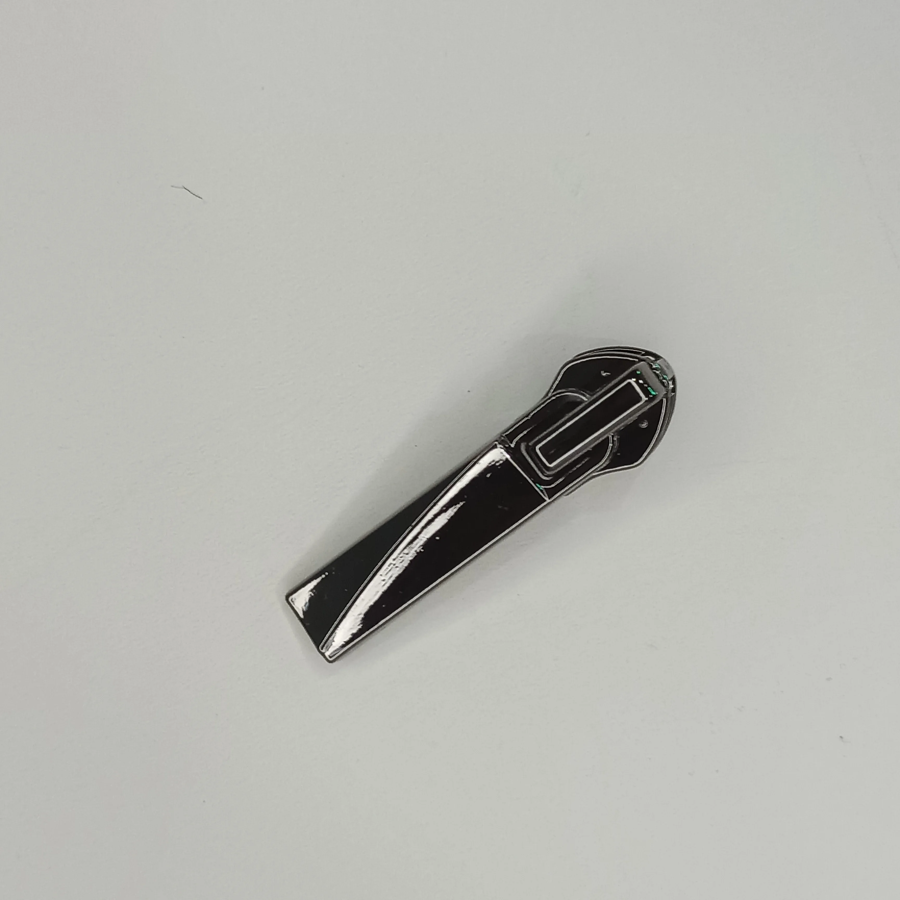 General electroplating wholesale zip Sliders pulls metal Zipper Pullers for Shoes Bags luggages clothing