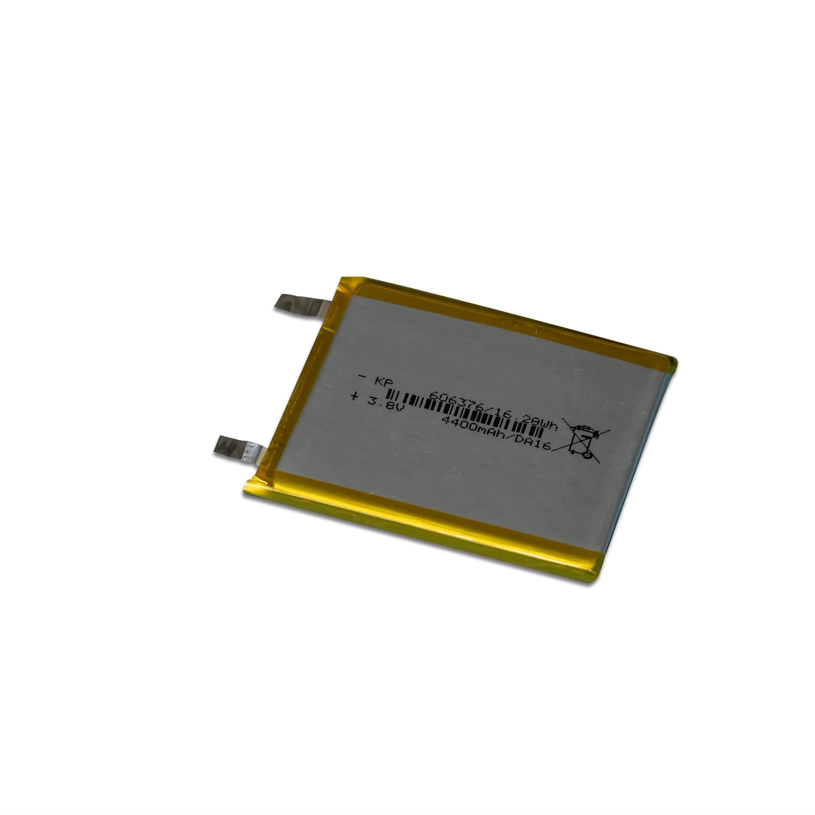Прямая продажа с фабрики Популярные заказной серебряный 3,7 v 4400 мА/ч, 16.28WH литий-полимерный аккумулятор из Китая