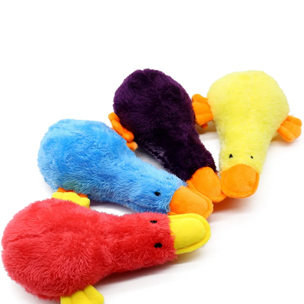 Custom Other Animal Plush Toys OEM Logo Pet Play Stuffed Chew Toy with Squeaker