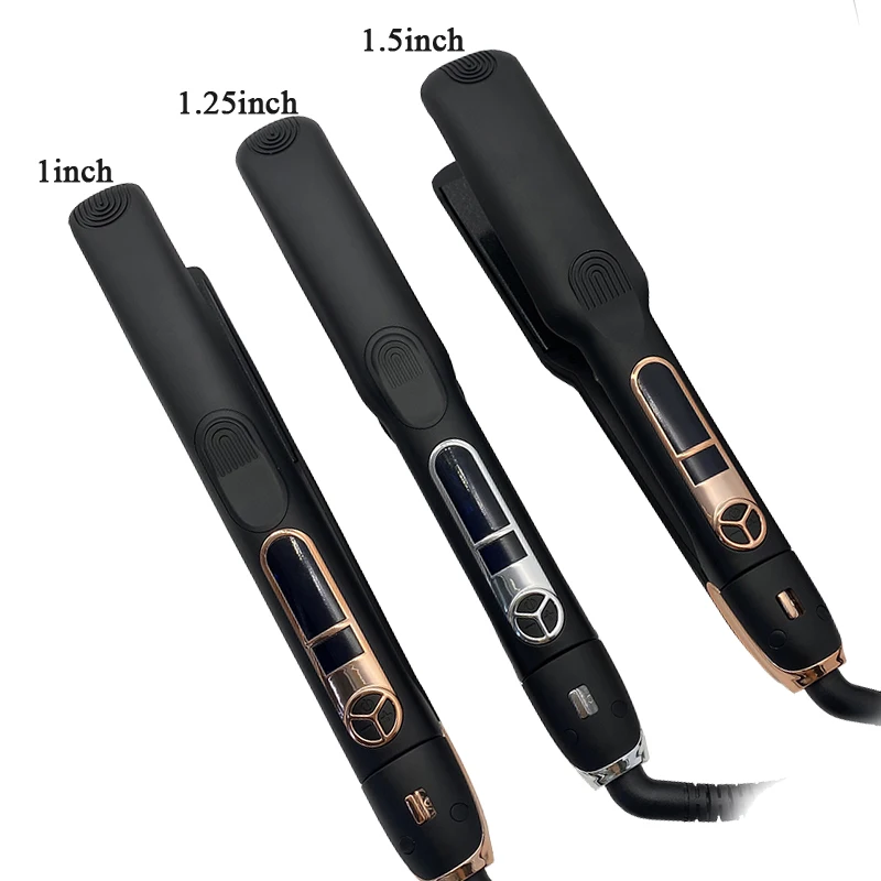 titanium flat iron sparkly irons straighteners hair queen