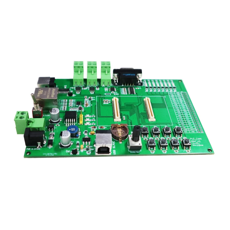 PLC core development core board controller module industrial control board CANopen Ethernet serial bus customization
