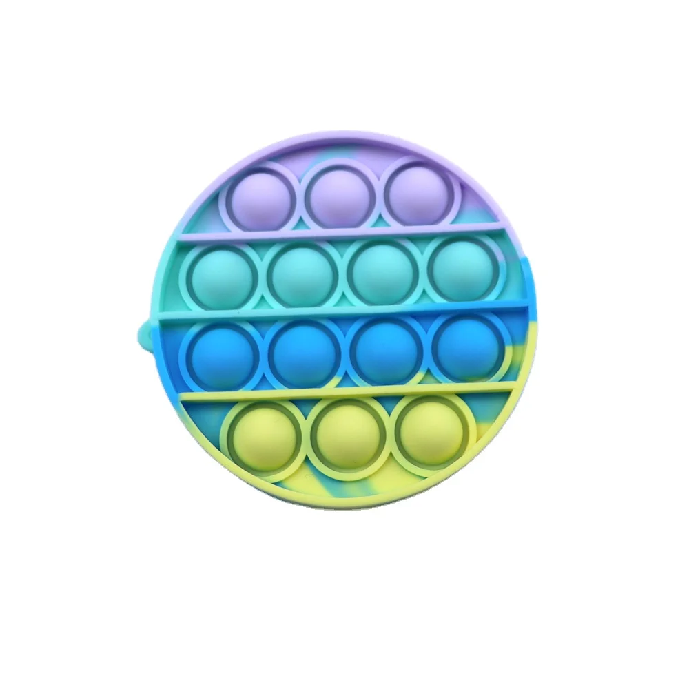 Popper Hand Новый Popping its антистресс Popit push-попы Модные женские игрушки на молнии силиконовый кошелек для