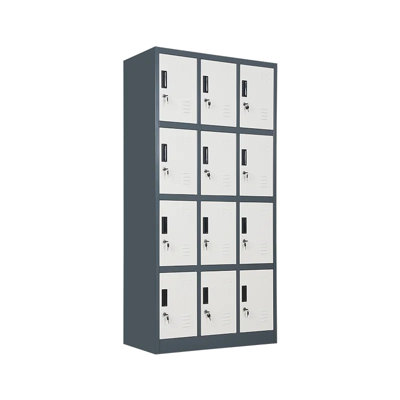 Detachable 12 doors metal wardrobe gym locker with high quality