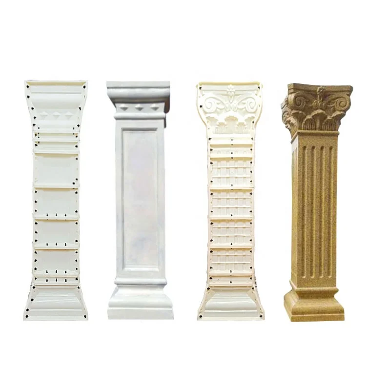 
Factory price decorative concrete fence molds stone column mould for sale 
