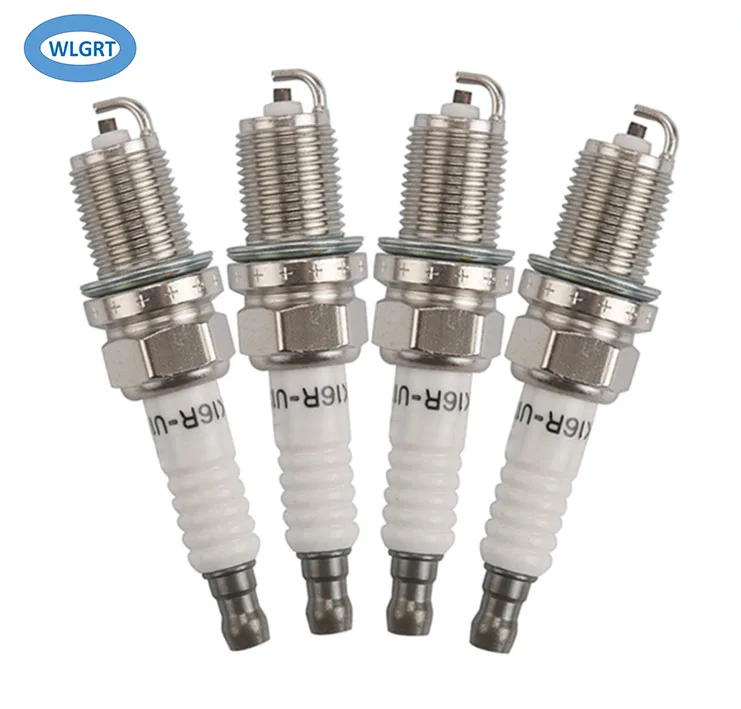 Wlgrt 90919-YZZAE K16-U11 свечи зажигания для Защитные чехлы для сидений, сшитые специально для Toyota Corolla 4AGE 20V AE101 Yaris эхо-92-14