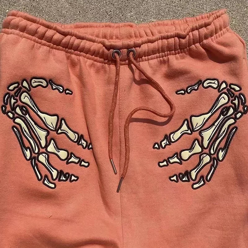 wholesale tech fleece embroidery sweatsuit men joggers set custom oversized tracksuit 12