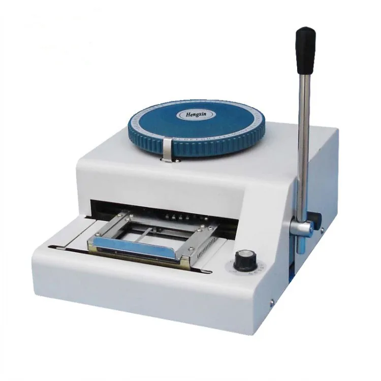 HD-70C 70 символов выбивать STEMPEL нового ручного тиснения машина ID карточки PVC эмбоссер