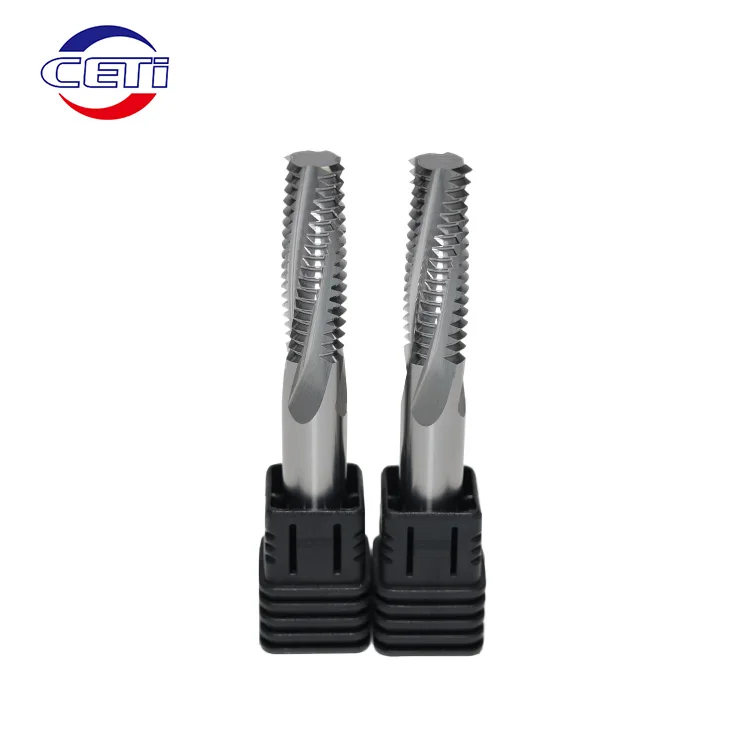 Dovetail CNC Tools  Metal Curved Slot Carbide End Mill Side And Face Thread Milling Cutter