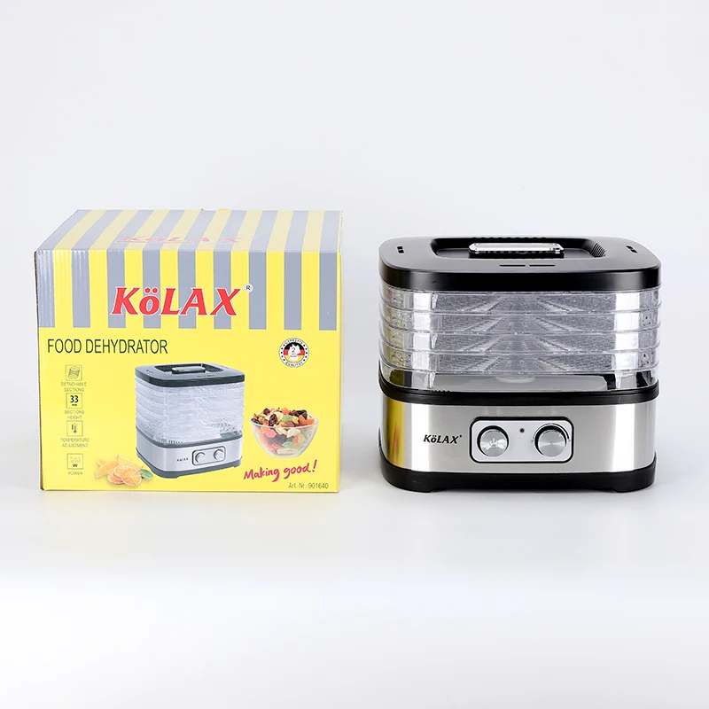 household low temperature adjustment 5 layer mini electric fruit drying machine dehydrator food