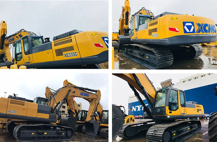  XCMG XE335C 33 тонны китайский гусеничный экскаватор горный на