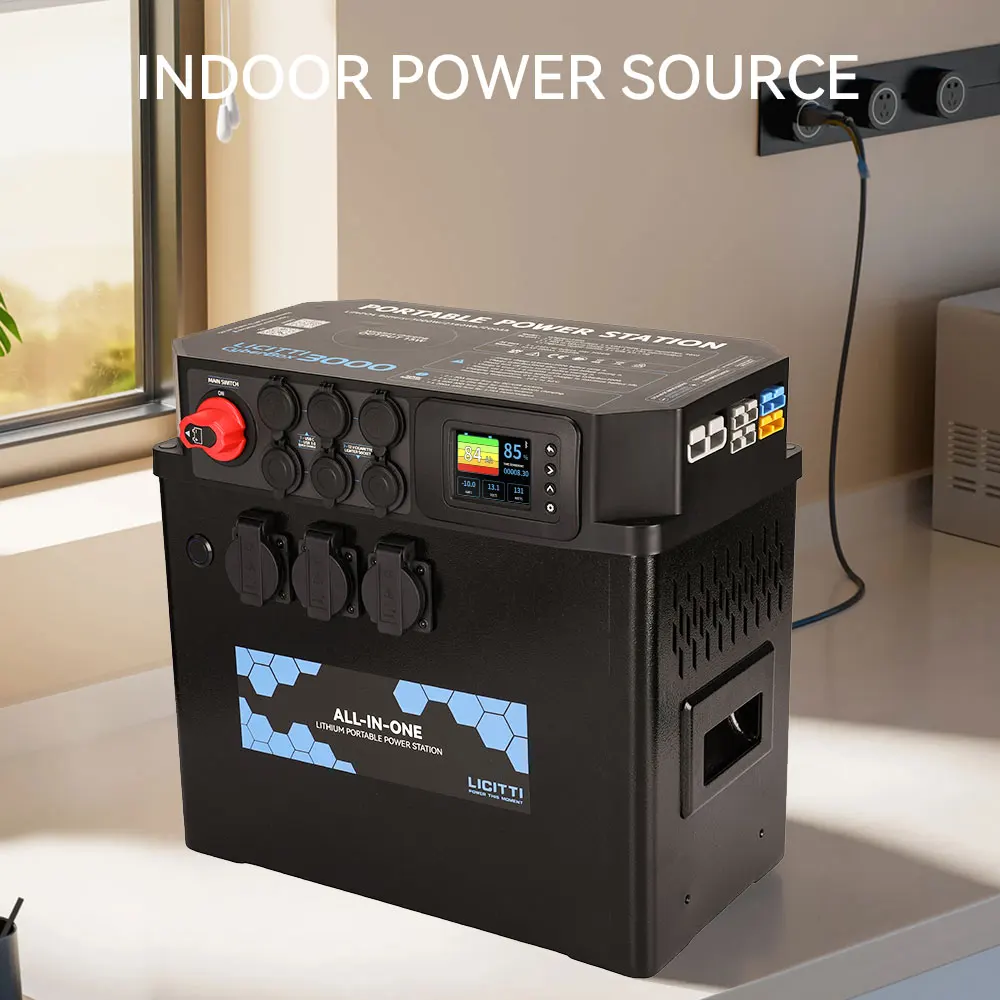 Hot Sale 600W 1000W 3000W Power Station Portable Supply Large Capacity Home Application Powerst Banks With Lifepo4 Solar Cell