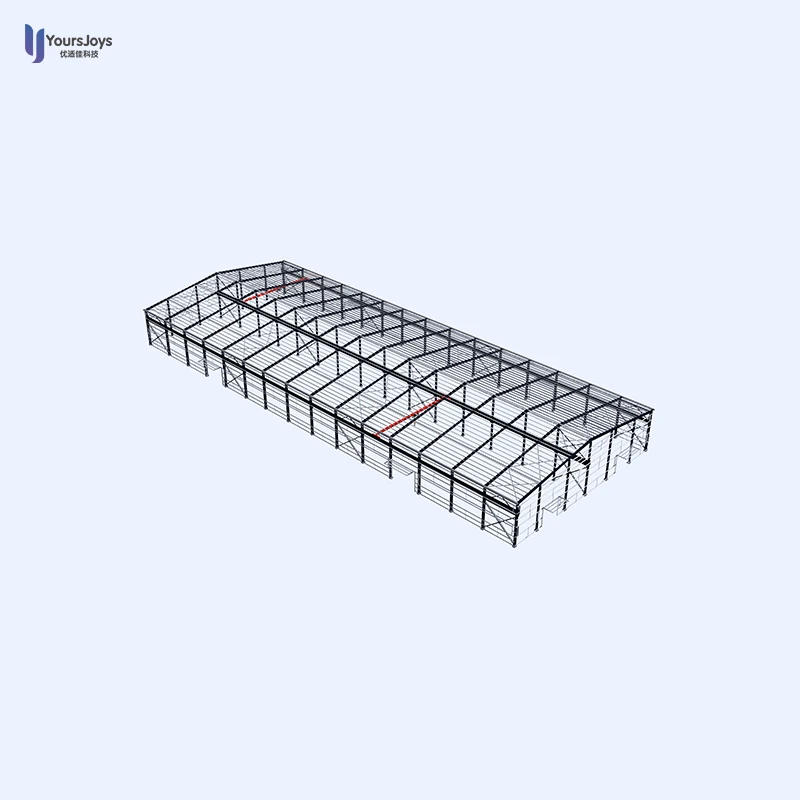 Modular Warehouse Customization Prefabricated Building Industrial Prefabricated Steel Structure Warehouse Workshop