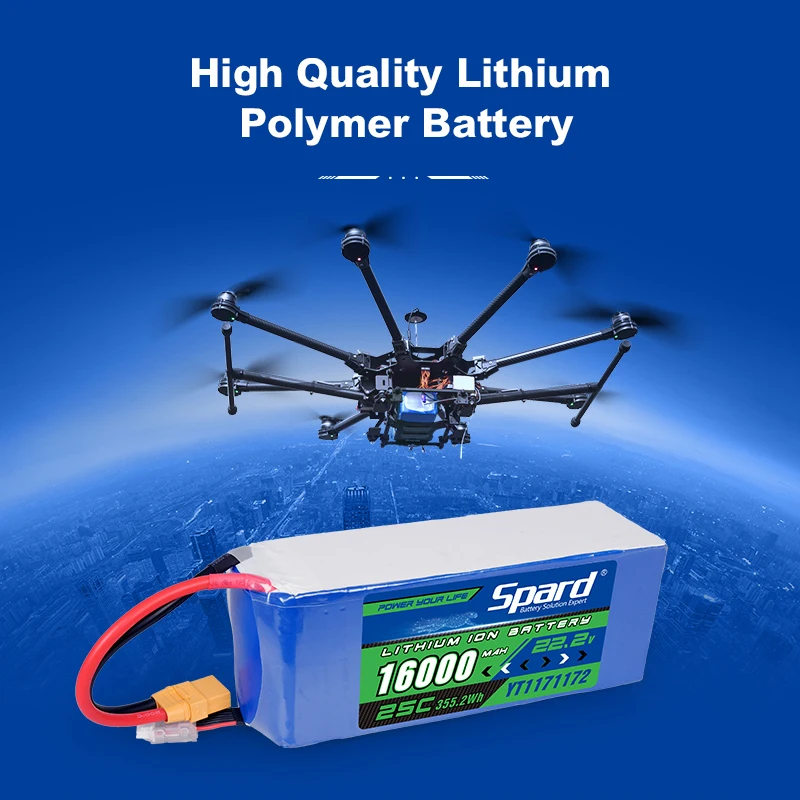 Аккумулятор Lipo 22 2 В 16000 мАч по заводской цене