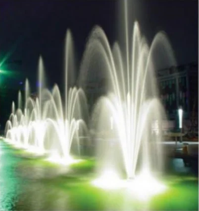 Fountain Equipment Three Tier Flower Shape Brass Fountain Jet Nozzle