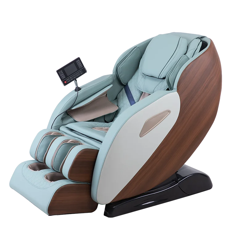 Best New Design Zero Gravity Electric 4D Massage Chair With Shatsu Foot Roller  Wait Heat Big Controller