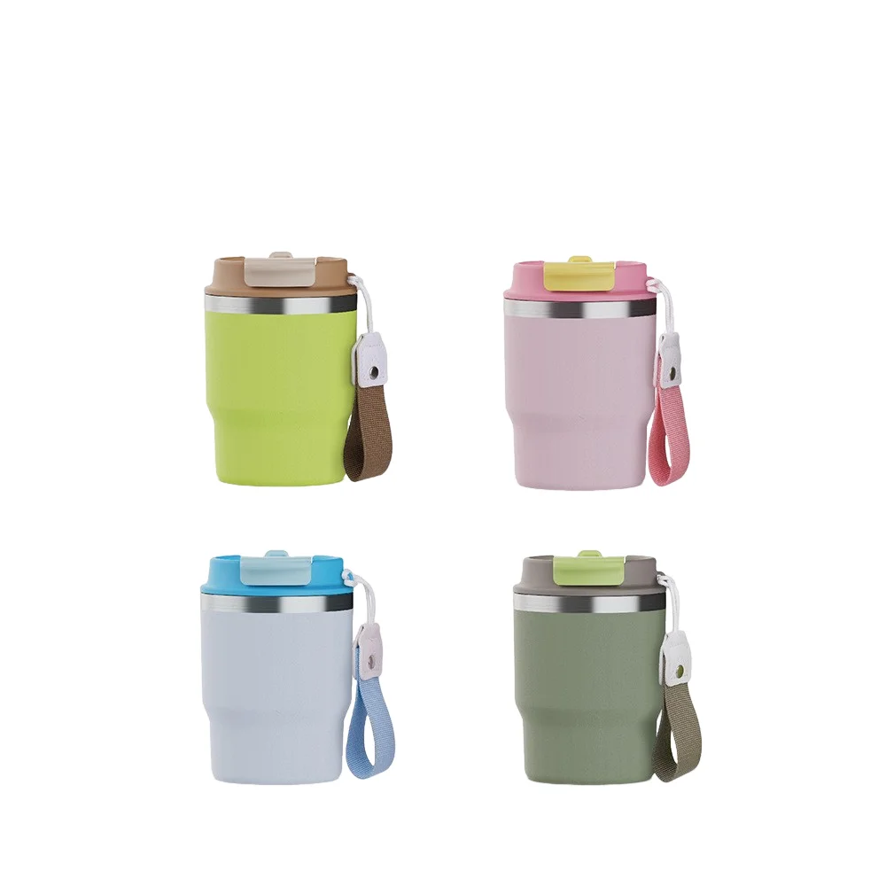 Factory Direct Supply 16oz Double Wall Coffee Cup Thermos Cafe Chaud Car Accompanying Thermos Cup